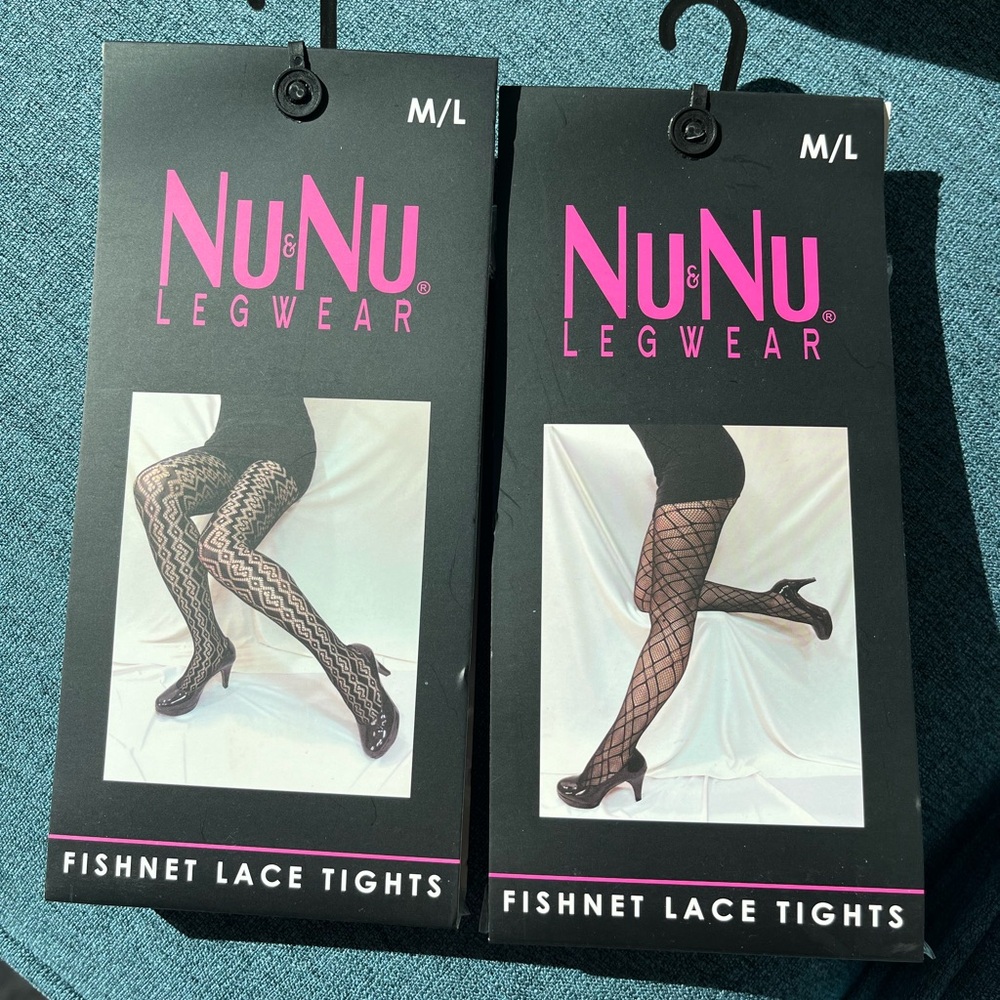 Textured Pantyhose NEW 2 pairs